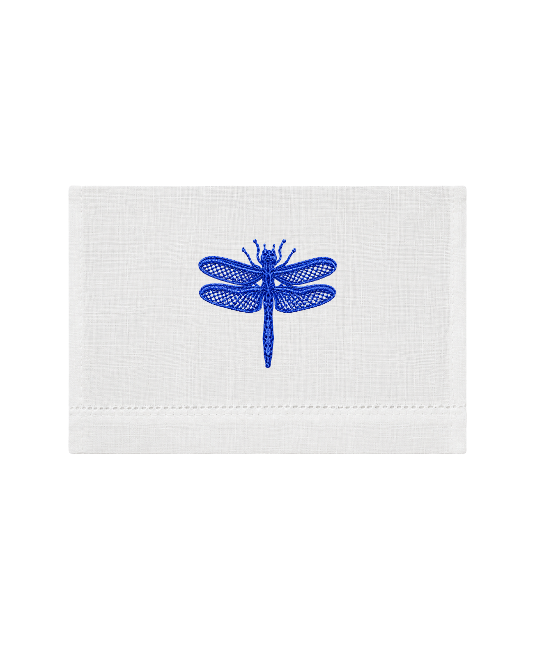 Bordado de Libélulas Azul