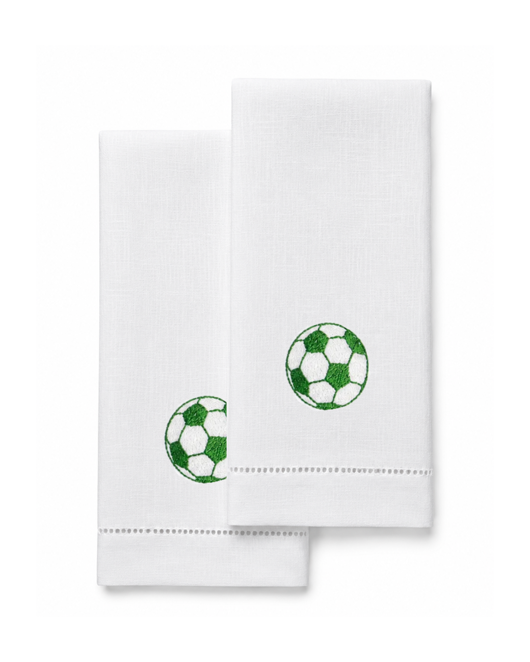 Bordado de Pelota de Fútbol Verde