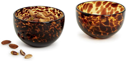 Par de bowls botaneros l Leopardo