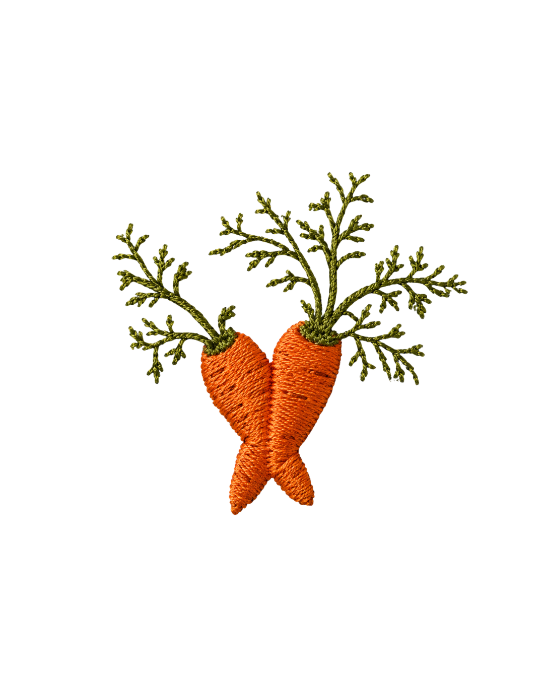 Bordado de Vegetales l Zanahoria