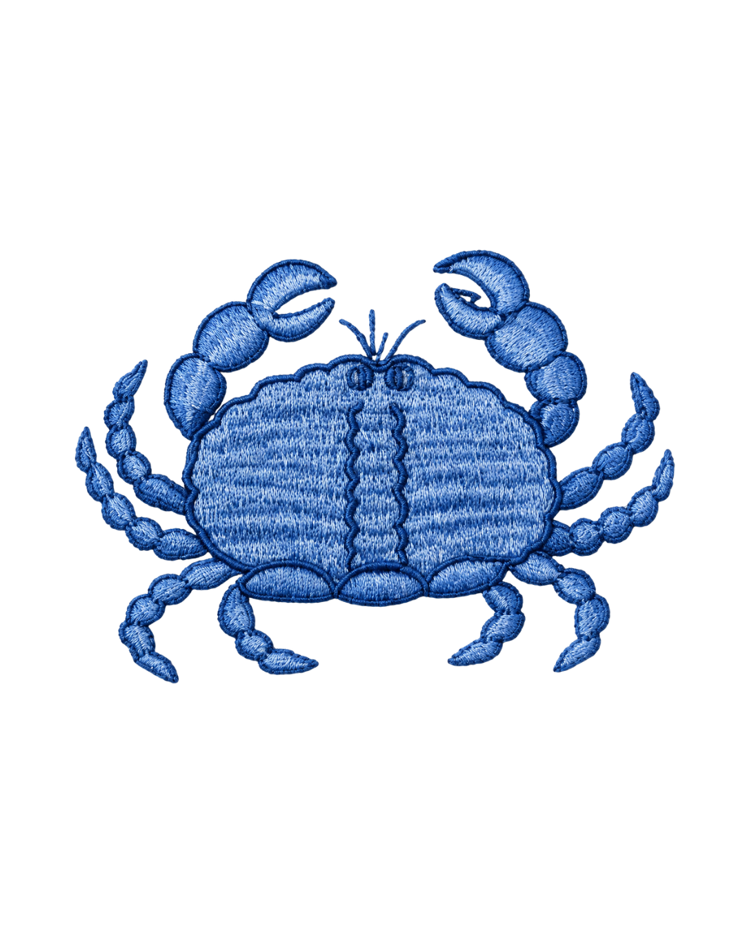 Bordado de Cangrejo l Azul