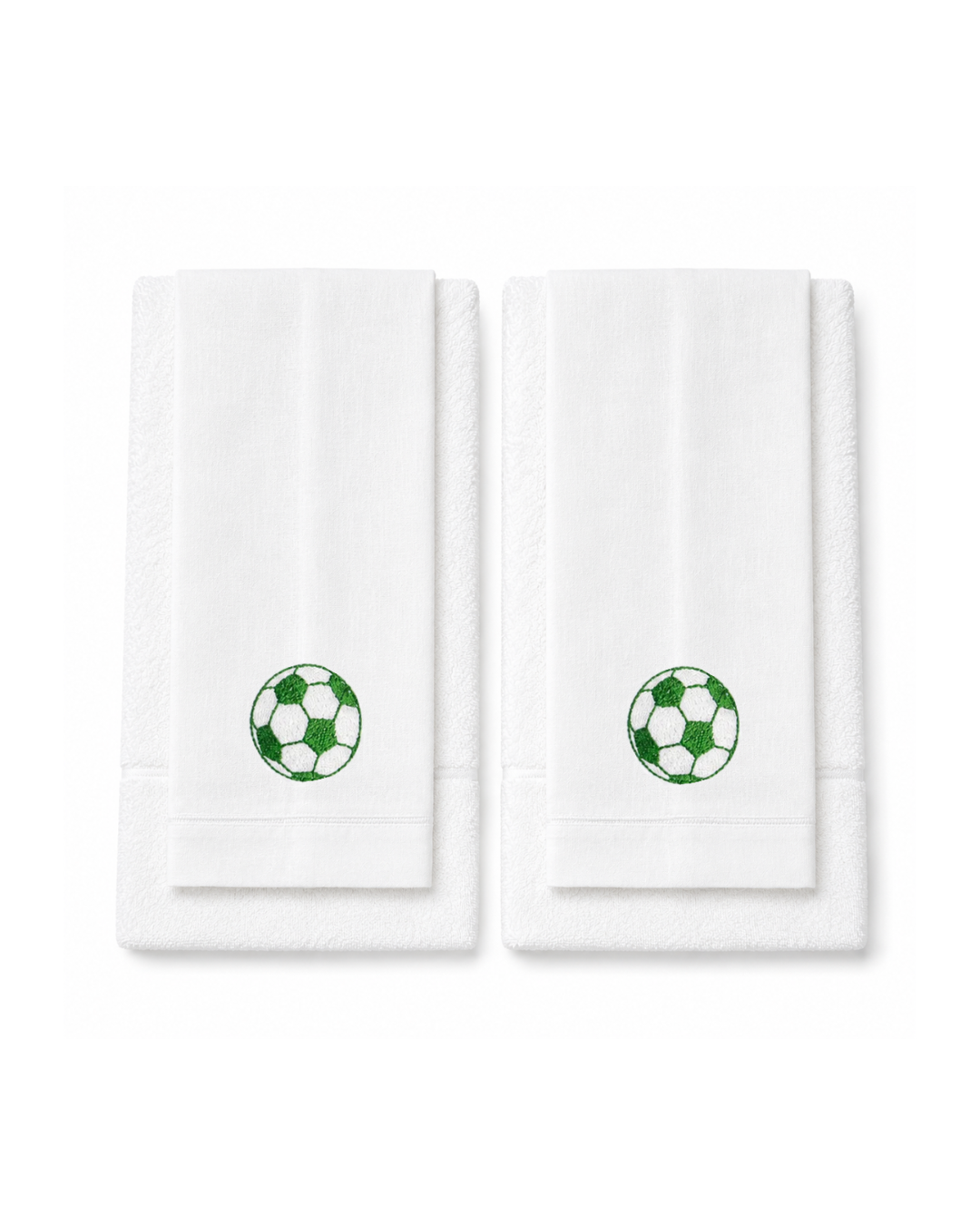 Bordado de Pelota de Fútbol Verde