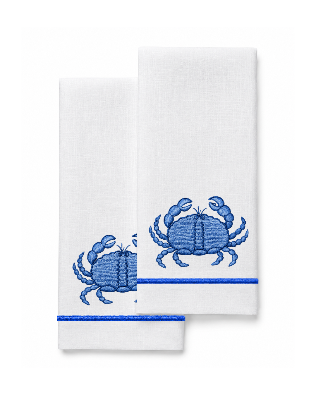 Bordado de Cangrejo l Azul