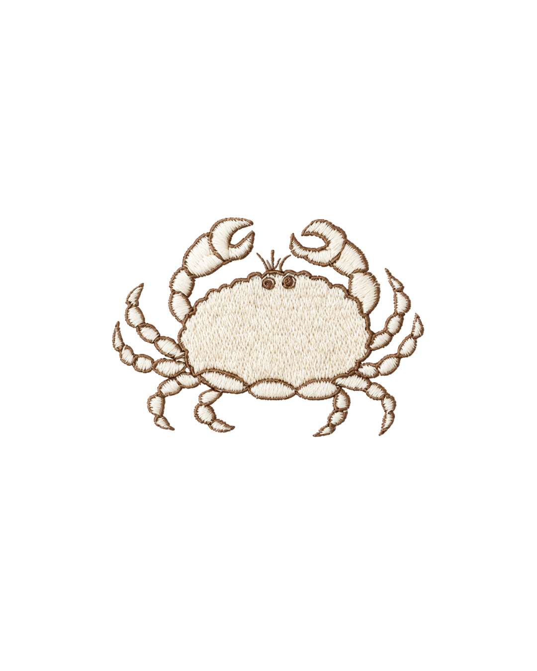 Bordado de Cangrejo l Beige