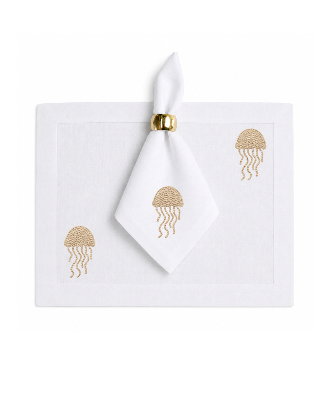 Bordado de Medusa l Beige