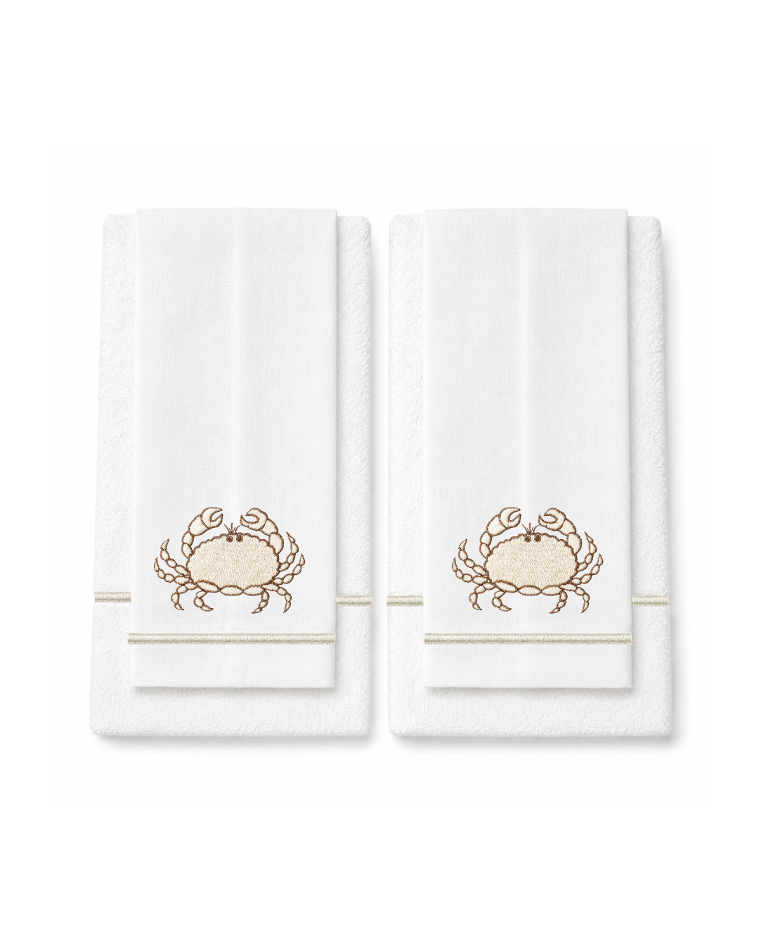Bordado de Cangrejo l Beige
