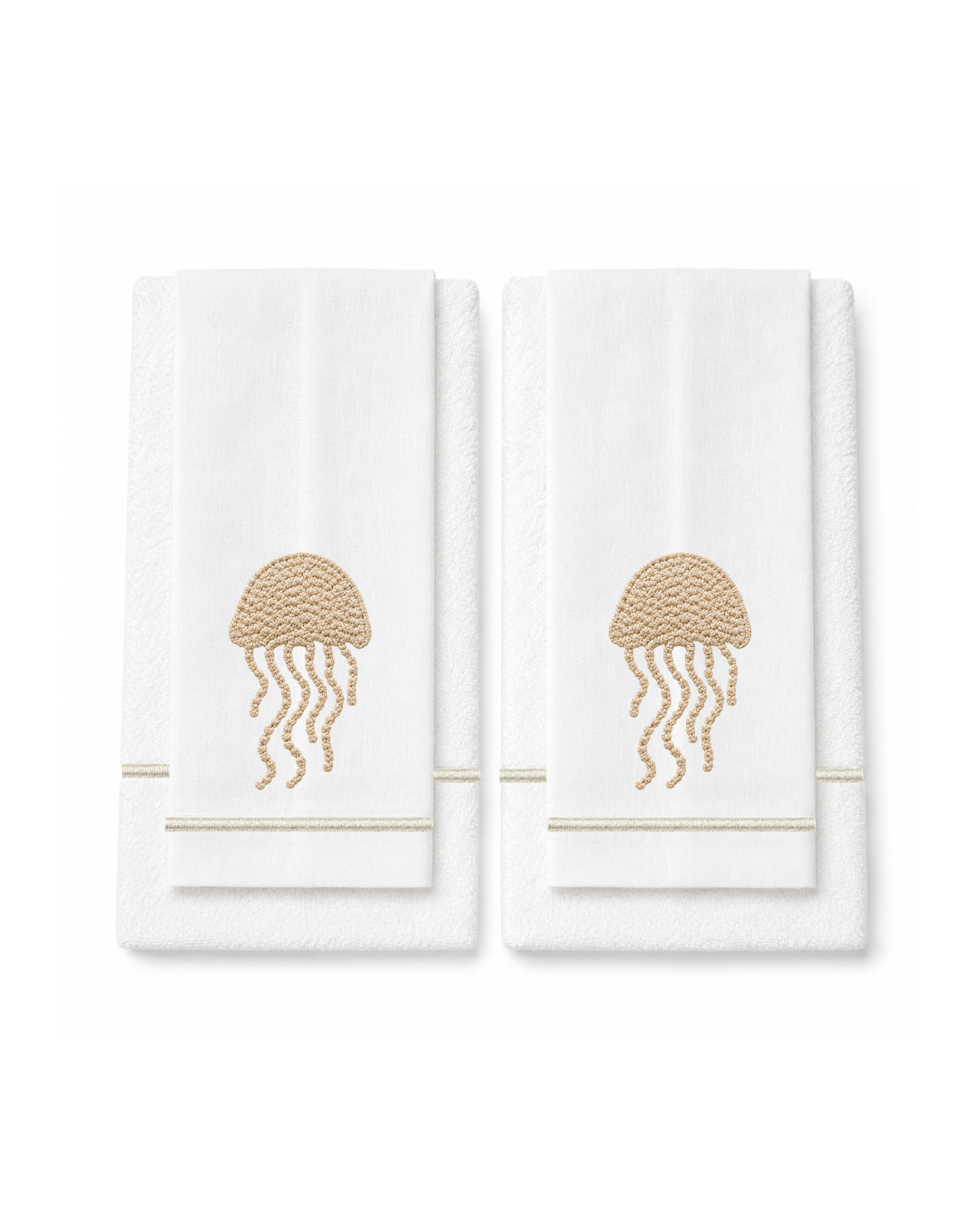 Bordado de Medusa l Beige
