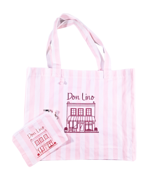 Tote Bag Don Lino Grande y chica l Rosa