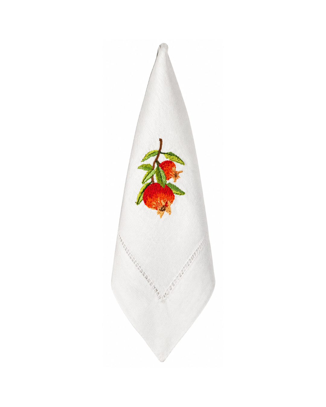 Servilleta de lino con bordado de Granada.