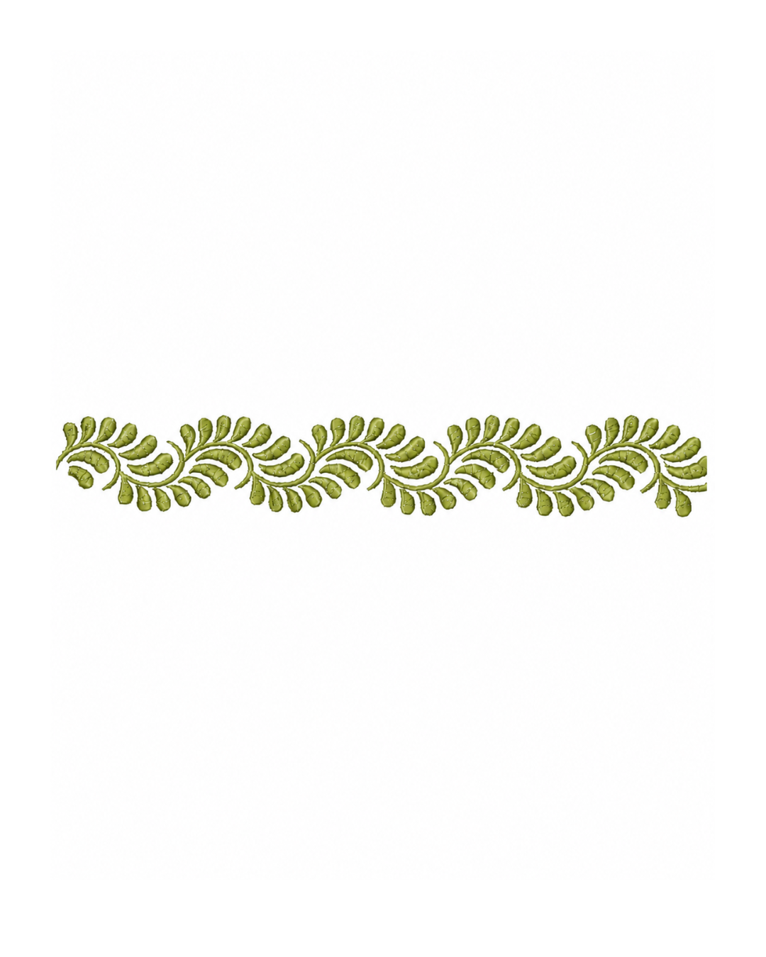 Bordado de Talavera Verde olivo