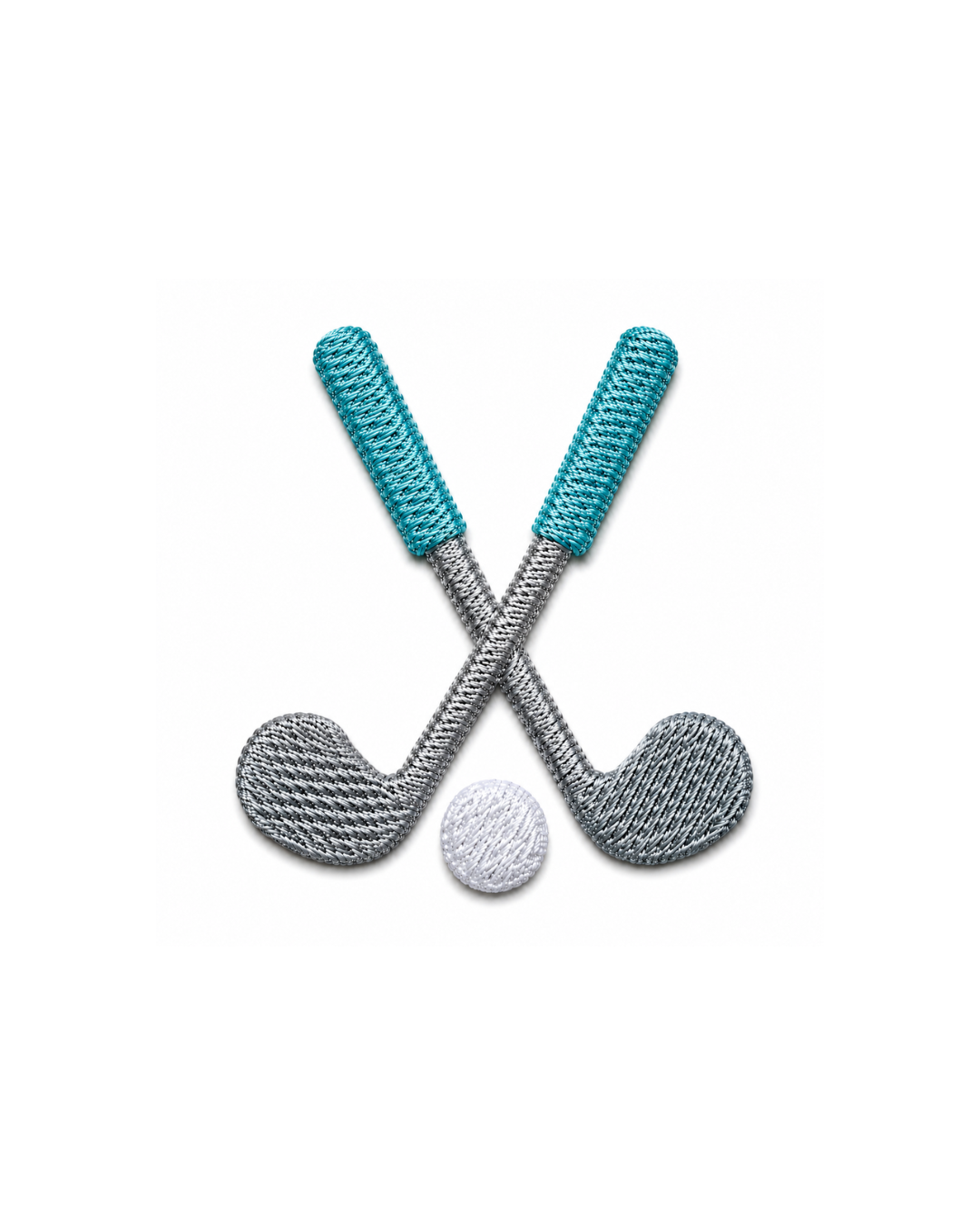 Bordado de Palos de Golf l Azul Aqua
