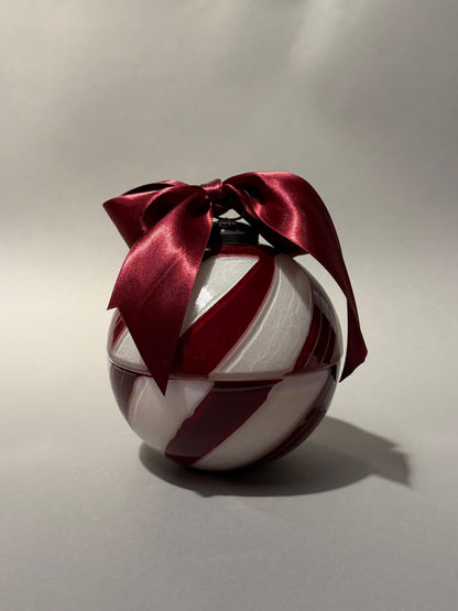 ESFERA VELA K CHICA | BLANCO ROJO