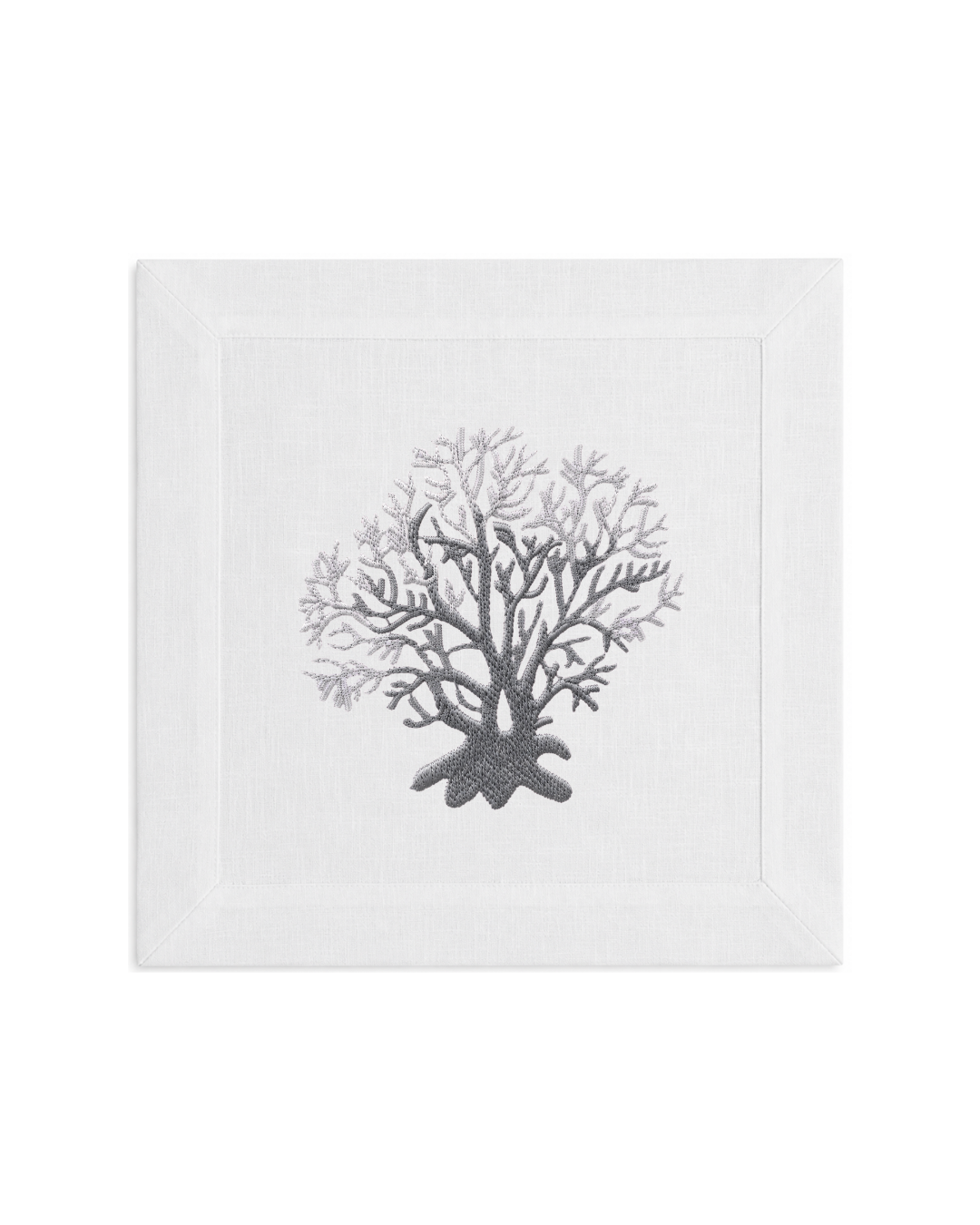 Bordado de Coral l Gris