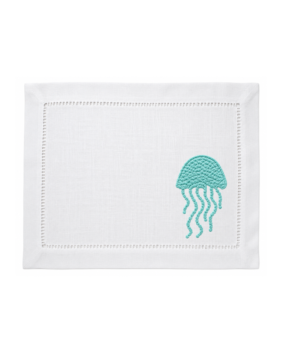 Bordado de Medusa l Azul Aqua