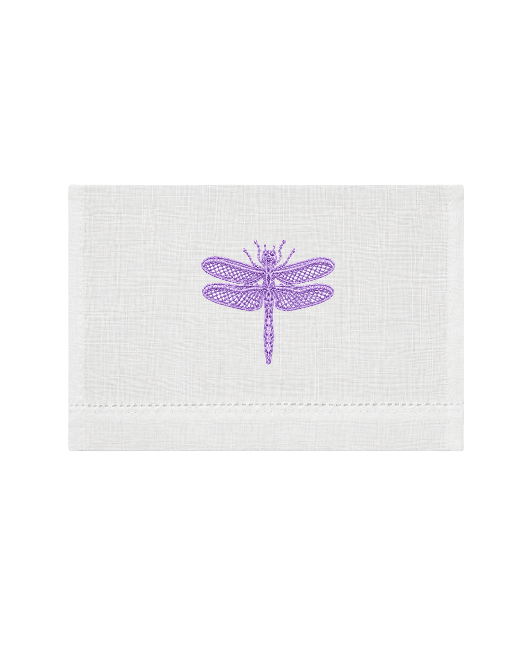Bordado de Libélulas Morado