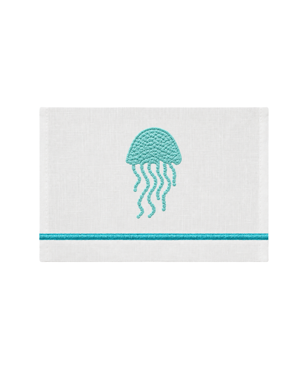 Bordado de Medusa l Azul Aqua