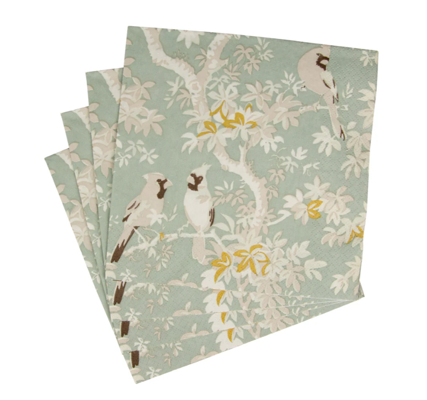 Paquete de Servilletas de papel l Pájaros azul