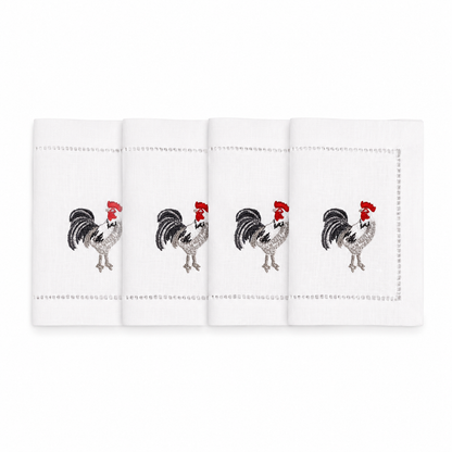 Juego de servilletas de cocktail Gallo