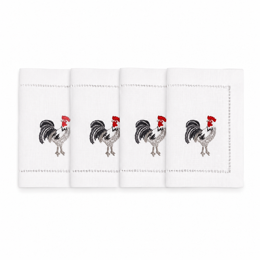 Juego de servilletas de cocktail Gallo