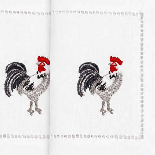 Juego de servilletas de cocktail Gallo