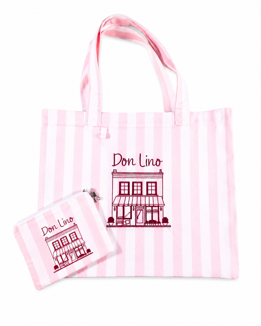 Tote Bag Don Lino Grande y chica l Rosa