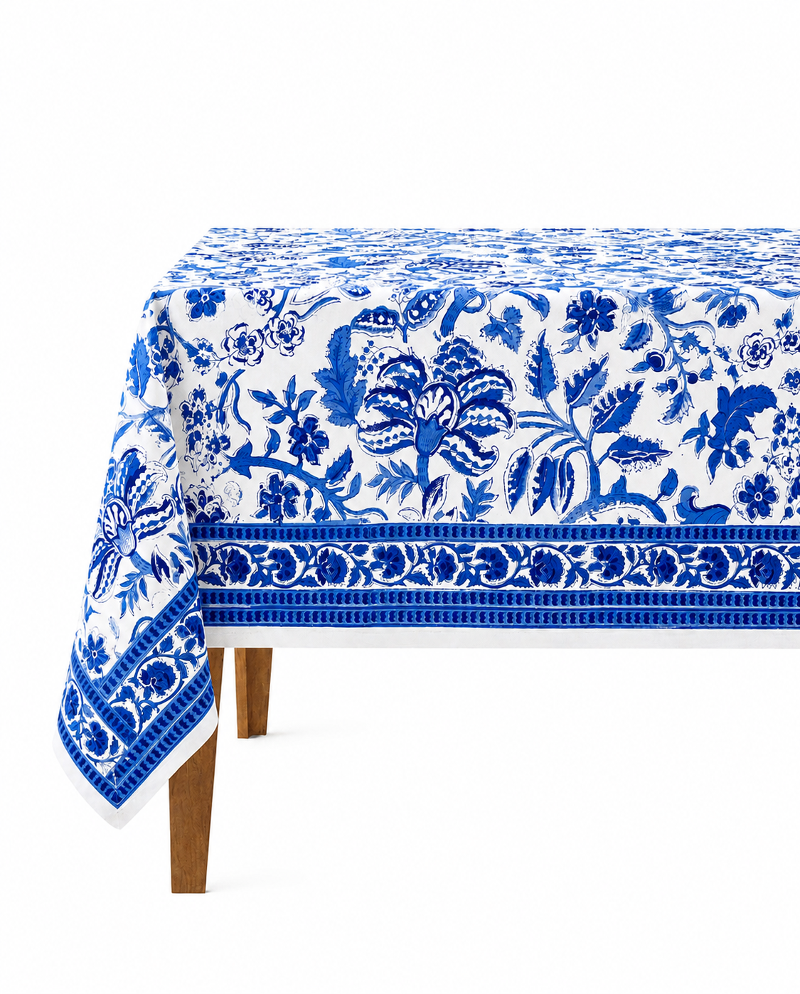 Mantel de algodón en estampado