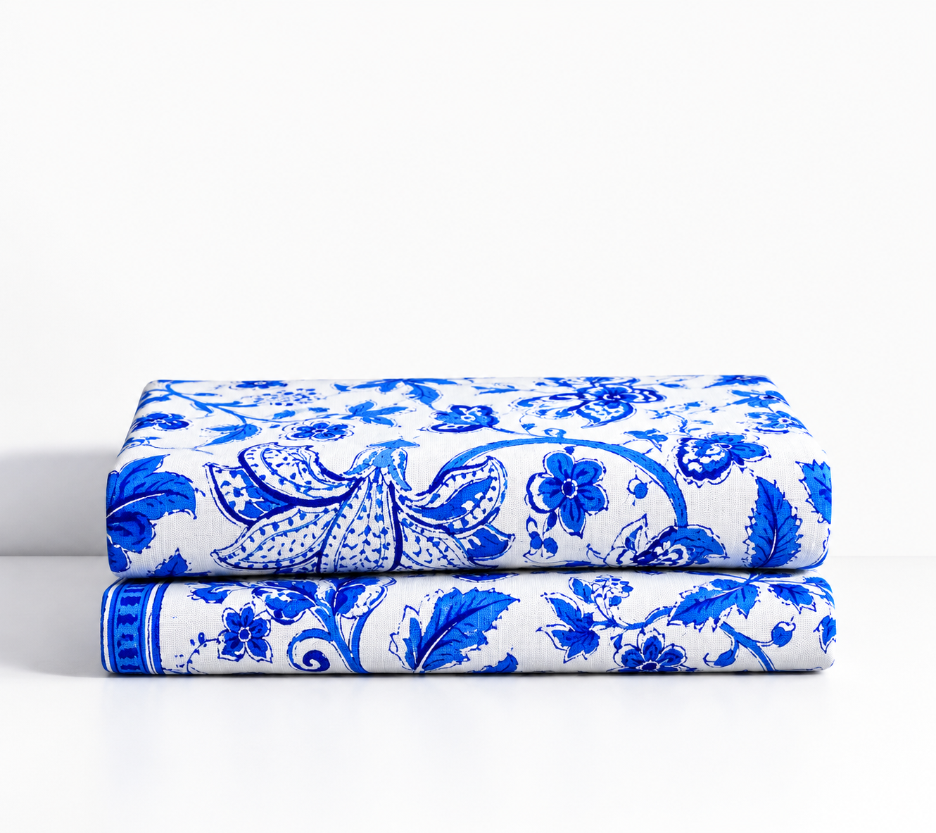 Mantel de algodón en estampado