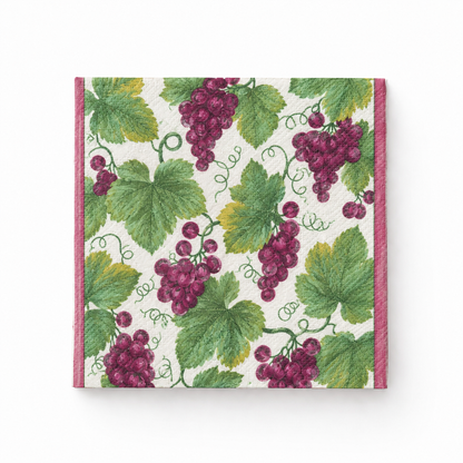 Paquete de Servilletas de papel l Uvas moradas