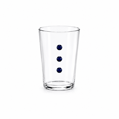 Juego de 4 vasos de puntos l Color Azul