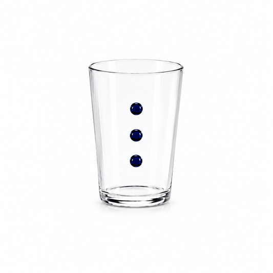 Juego de 4 vasos de puntos l Color Azul