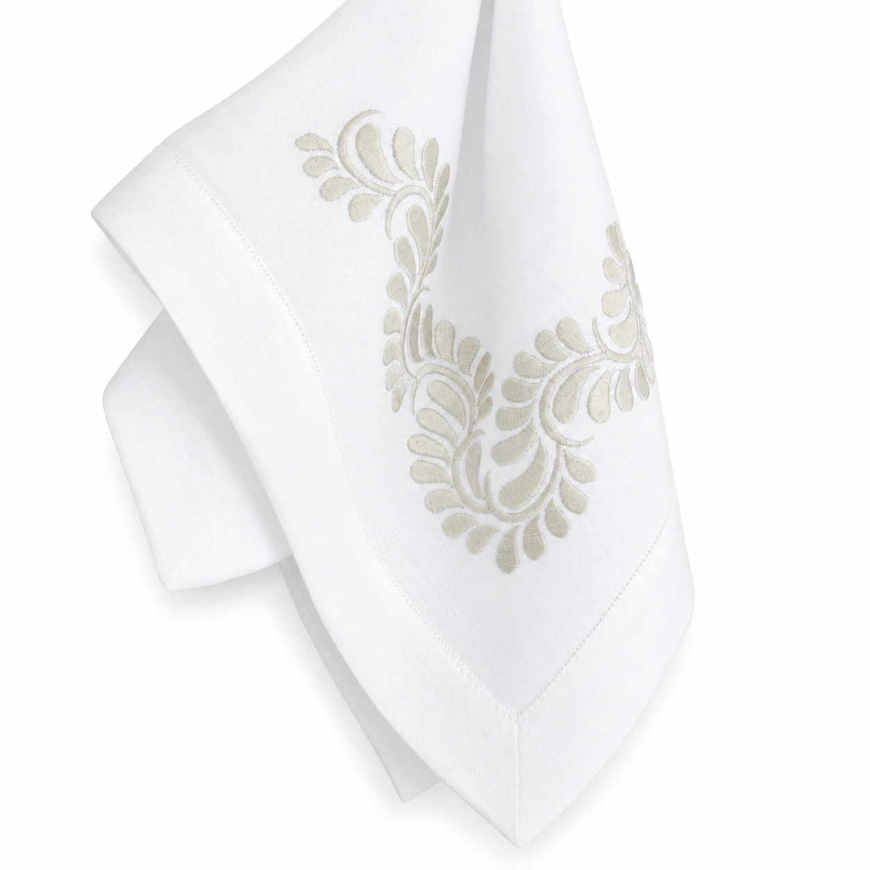 Juego de 4 Individuales con Servilleta l Talavera gris