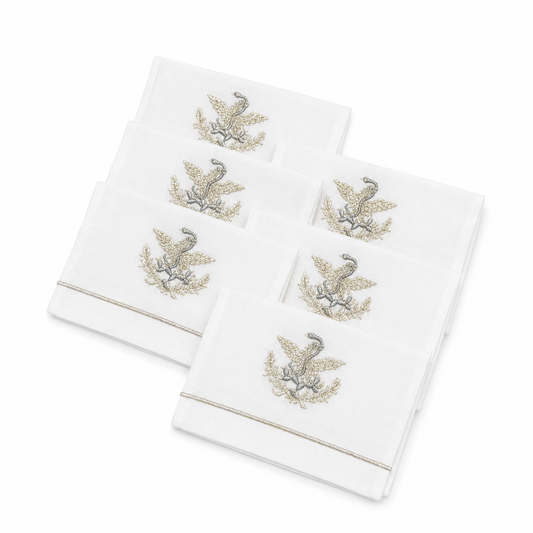 Servilleta de cocktel Aguila Plateada