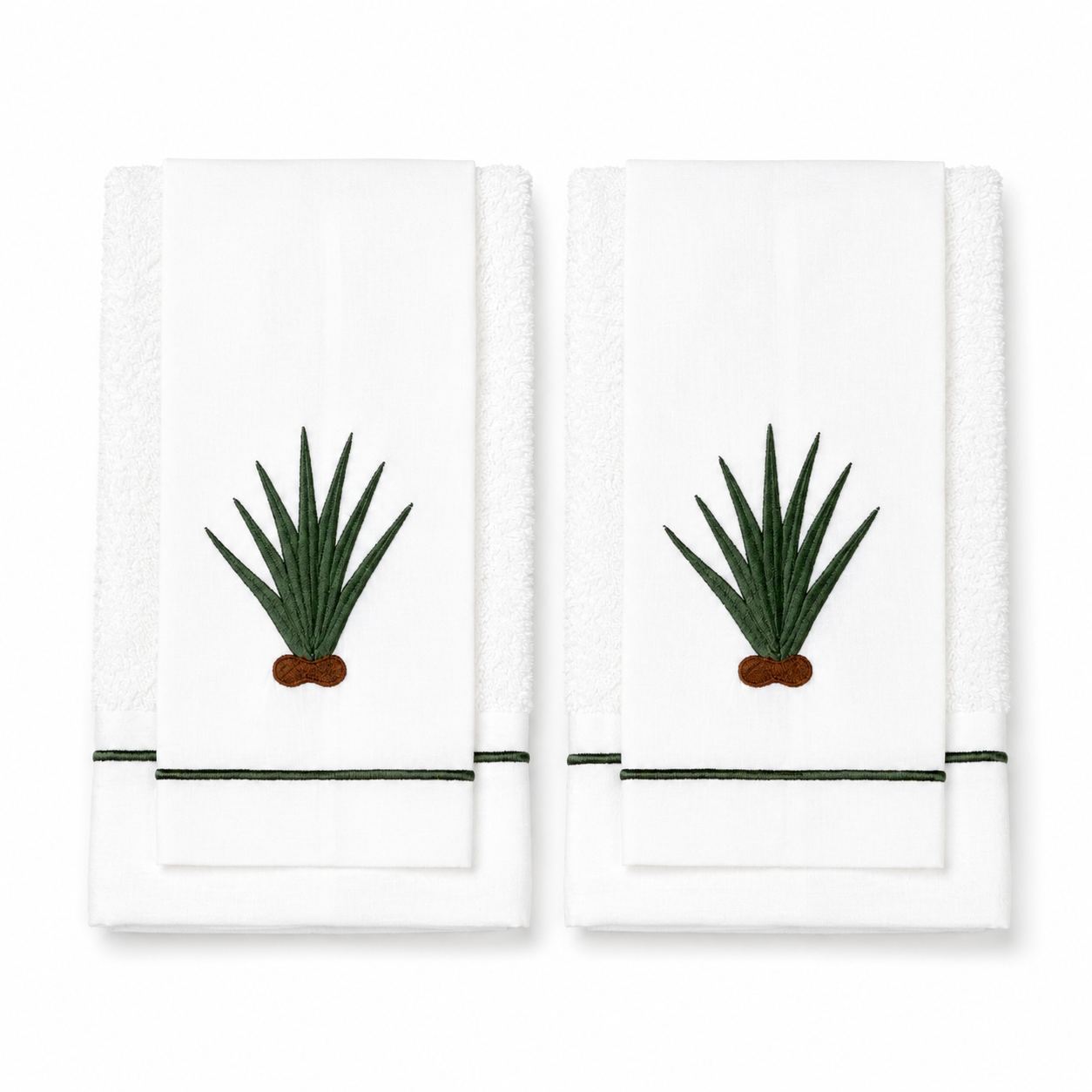 4 TOALLAS DE MANO Maguey
