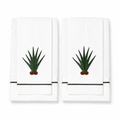 4 TOALLAS DE MANO Maguey