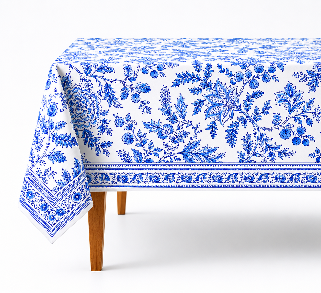 Mantel de algodón en estampado