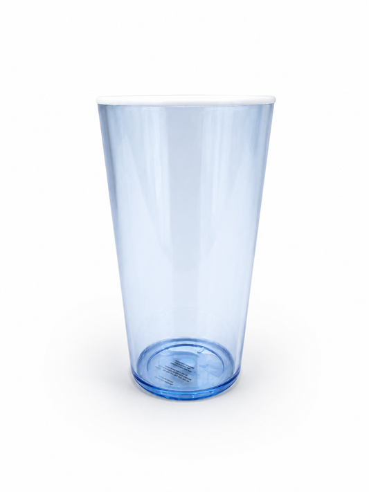Juego de 4 vasos de acrilico l Color Azul