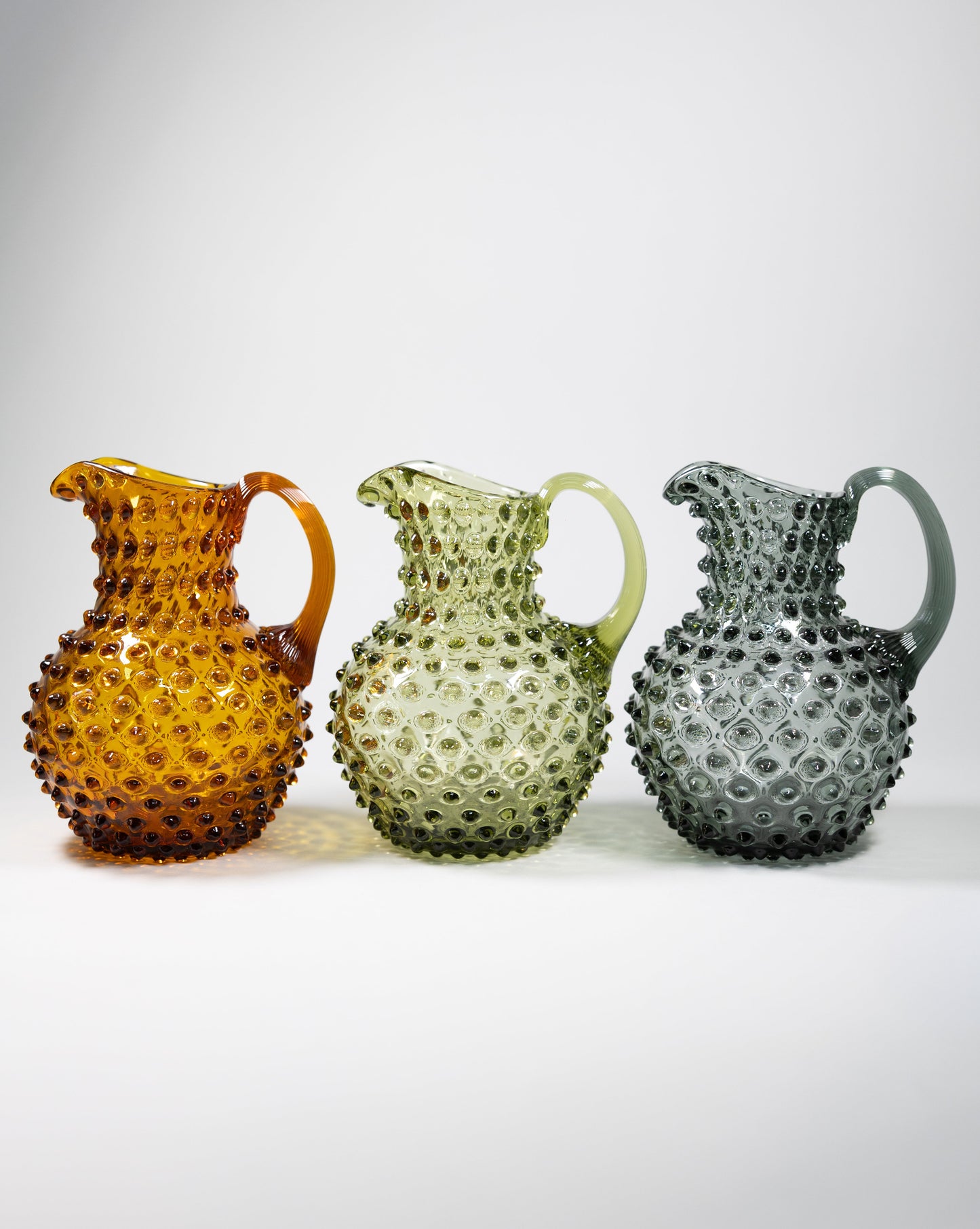 Jarra con relieve de bolitas l Verde