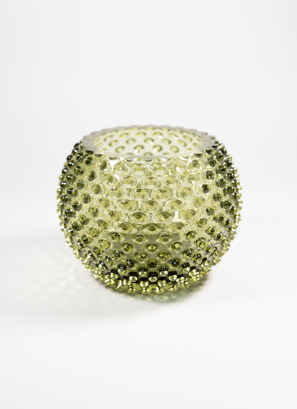 Bowl Grande con relieve de bolitas l Verde