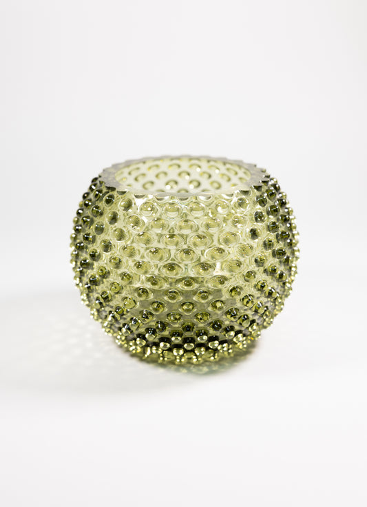 Bowl Grande con relieve de bolitas l Verde