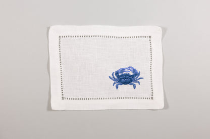 Juego de servilletas de cocktail Mar