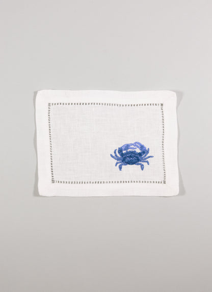 Juego de servilletas de cocktail Mar