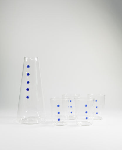 Juego de Jarra con vasos l Color Azul