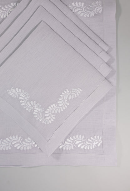 Juego de Individuales bordado talavera Gris