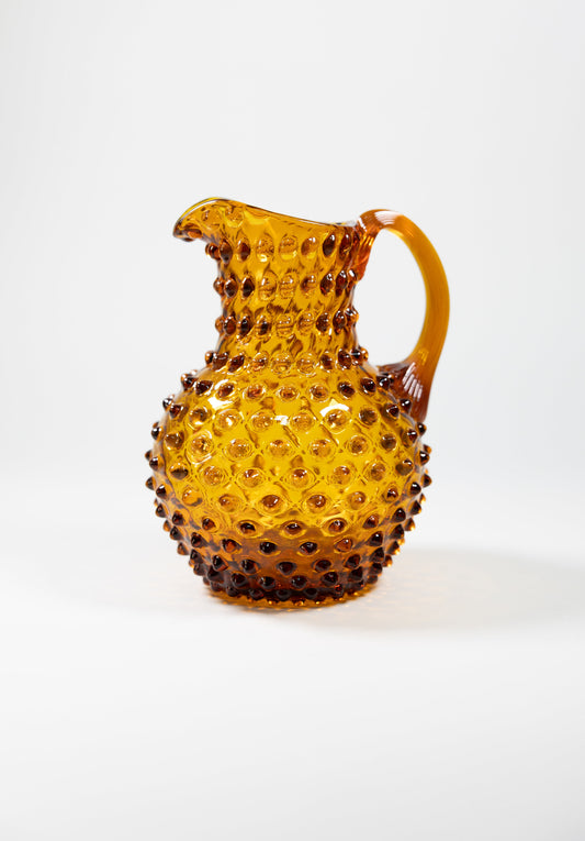 Jarra con relieve de bolitas l Ambar