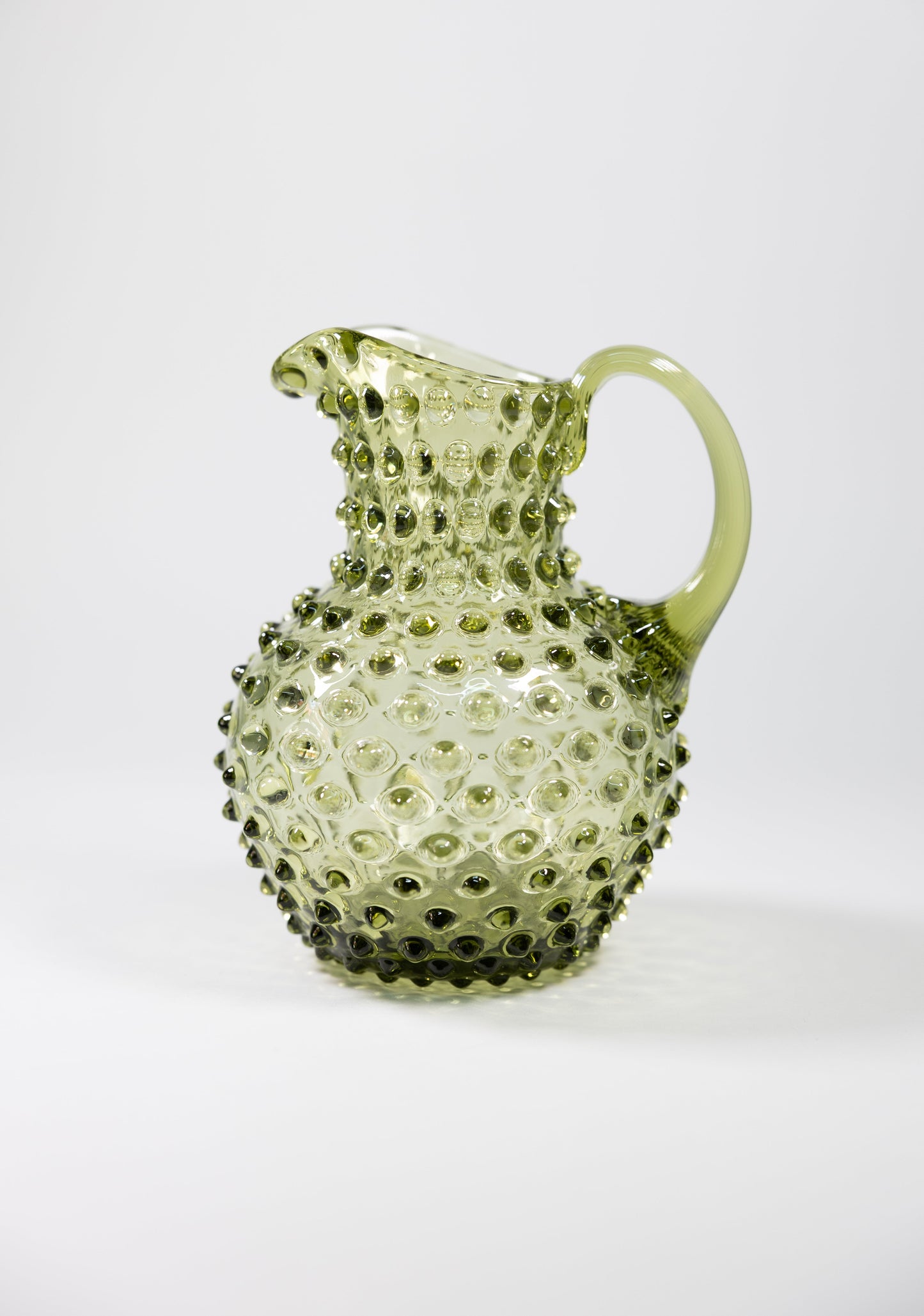 Jarra con relieve de bolitas l Verde