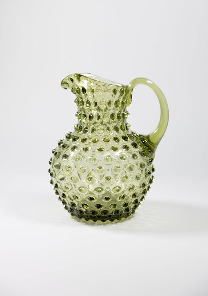 Jarra con relieve de bolitas l Verde