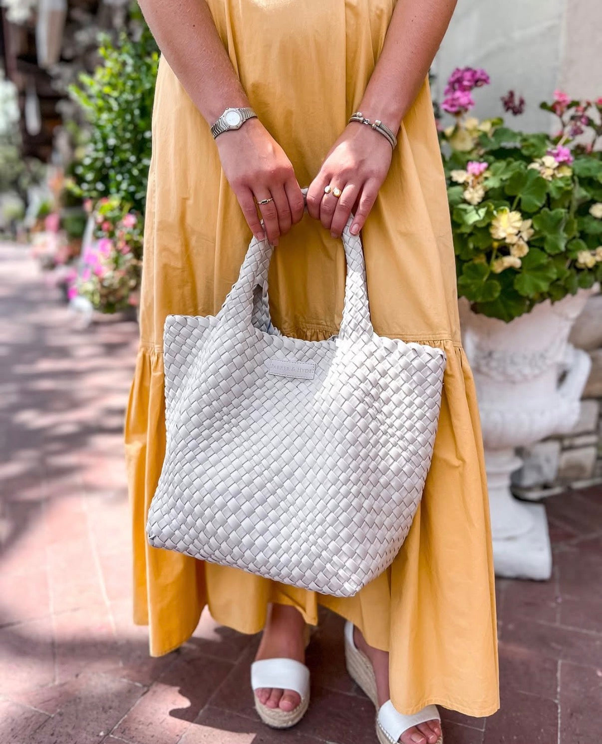 Bolsa Tote P&H l Color hueso