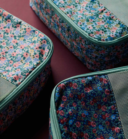 Packing bag (Bolsa de viaje) Mediana l Flores