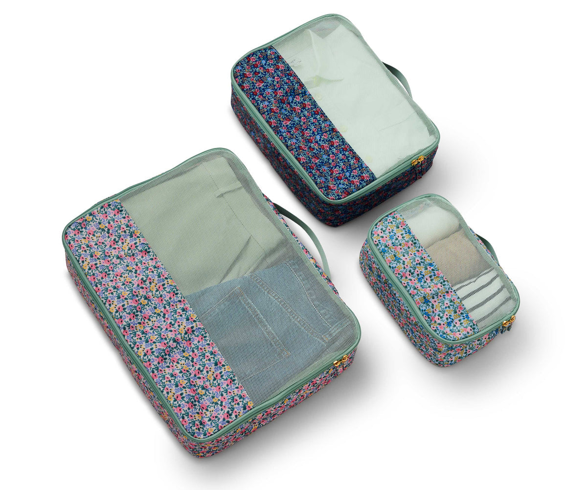 Packing bag (Bolsa de viaje) Mediana l Flores