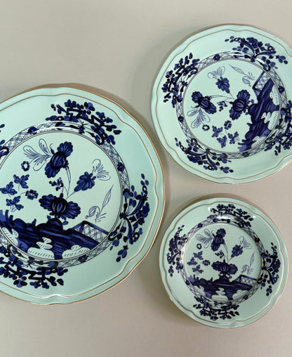 Jgo de 4 Platos Cerámica colores Azul I 26.7 cm